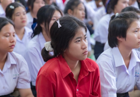 ภาพกิจกรรม  คณะวิทยาศาสตร์และเทคโนโลยี มหาวิทยาลัยราชภัฏกําแพงเพชร จัดโครงการประชาสัมพันธ์รายวิชาและหลักสูตรไปยังผู้เรียนกลุ่มใหม่ (Non-age Group)