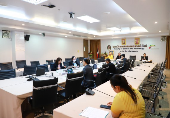 ภาพกิจกรรม  หลักสูตรวิทยาศาสตรบัณฑิต สาขาวิชาวิทยาการคอมพิวเตอร์ คณะวิทยาศาสตร์และเทคโนโลยี มหาวิทยาลัยราชภัฏกำแพงเพชร จัดกิจกรรมตรวจประเมินคุณภาพการศึกษาภายในตามเกณฑ์ AUN-QA หลักสูตรสาขาวิชาวิทยาการคอมพิวเตอร์