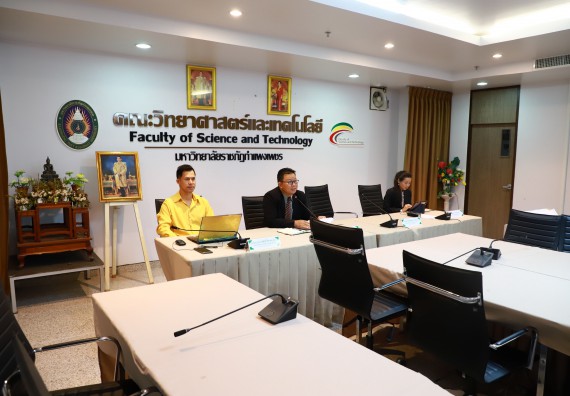 ภาพกิจกรรม  หลักสูตรวิทยาศาสตรบัณฑิต สาขาวิชาวิทยาการคอมพิวเตอร์ คณะวิทยาศาสตร์และเทคโนโลยี มหาวิทยาลัยราชภัฏกำแพงเพชร จัดกิจกรรมตรวจประเมินคุณภาพการศึกษาภายในตามเกณฑ์ AUN-QA หลักสูตรสาขาวิชาวิทยาการคอมพิวเตอร์