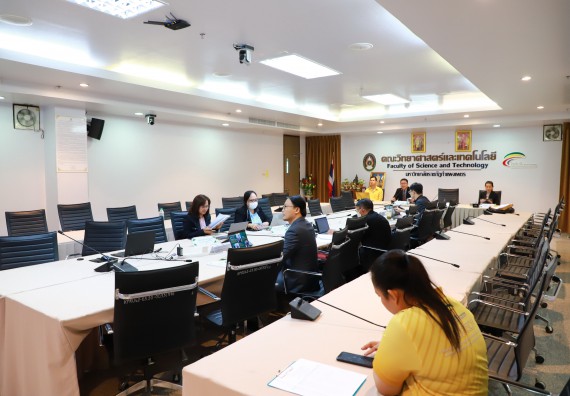 ภาพกิจกรรม  หลักสูตรวิทยาศาสตรบัณฑิต สาขาวิชาวิทยาการคอมพิวเตอร์ คณะวิทยาศาสตร์และเทคโนโลยี มหาวิทยาลัยราชภัฏกำแพงเพชร จัดกิจกรรมตรวจประเมินคุณภาพการศึกษาภายในตามเกณฑ์ AUN-QA หลักสูตรสาขาวิชาวิทยาการคอมพิวเตอร์