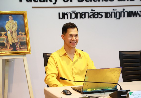 ภาพกิจกรรม  หลักสูตรวิทยาศาสตรบัณฑิต สาขาวิชาวิทยาการคอมพิวเตอร์ คณะวิทยาศาสตร์และเทคโนโลยี มหาวิทยาลัยราชภัฏกำแพงเพชร จัดกิจกรรมตรวจประเมินคุณภาพการศึกษาภายในตามเกณฑ์ AUN-QA หลักสูตรสาขาวิชาวิทยาการคอมพิวเตอร์