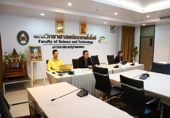 ภาพกิจกรรม  หลักสูตรวิทยาศาสตรบัณฑิต สาขาวิชาวิทยาการคอมพิวเตอร์ คณะวิทยาศาสตร์และเทคโนโลยี มหาวิทยาลัยราชภัฏกำแพงเพชร จัดกิจกรรมตรวจประเมินคุณภาพการศึกษาภายในตามเกณฑ์ AUN-QA หลักสูตรสาขาวิชาวิทยาการคอมพิวเตอร์