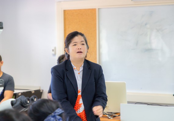 ภาพกิจกรรม  คณะวิทยาศาสตร์และเทคโนโลยี มหาวิทยาลัยราชภัฏกำแพงเพชร ร่วมกับโครงการห้องเรียนพิเศษ โรงเรียนตากพิทยาคม จัดกิจกรรมสร้างเสริมทักษะกระบวนการทางวิทยาศาสตร์สู่มาตรฐานสากล