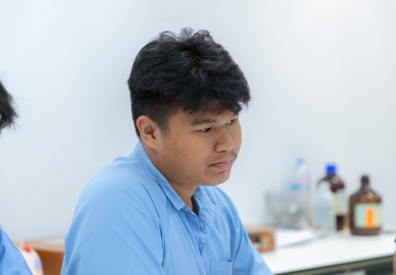 ภาพกิจกรรม  คณะวิทยาศาสตร์และเทคโนโลยี มหาวิทยาลัยราชภัฏกำแพงเพชร ร่วมกับโครงการห้องเรียนพิเศษ โรงเรียนตากพิทยาคม จัดกิจกรรมสร้างเสริมทักษะกระบวนการทางวิทยาศาสตร์สู่มาตรฐานสากล