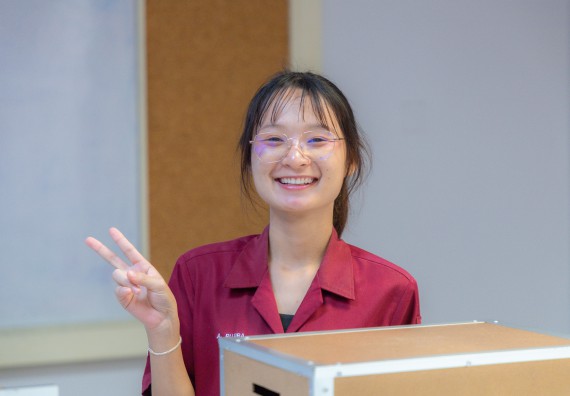 ภาพกิจกรรม  คณะวิทยาศาสตร์และเทคโนโลยี มหาวิทยาลัยราชภัฏกำแพงเพชร ร่วมกับโครงการห้องเรียนพิเศษ โรงเรียนตากพิทยาคม จัดกิจกรรมสร้างเสริมทักษะกระบวนการทางวิทยาศาสตร์สู่มาตรฐานสากล