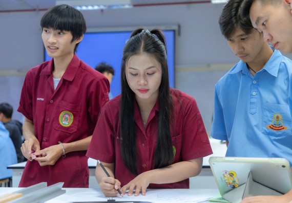 ภาพกิจกรรม  คณะวิทยาศาสตร์และเทคโนโลยี มหาวิทยาลัยราชภัฏกำแพงเพชร ร่วมกับโครงการห้องเรียนพิเศษ โรงเรียนตากพิทยาคม จัดกิจกรรมสร้างเสริมทักษะกระบวนการทางวิทยาศาสตร์สู่มาตรฐานสากล