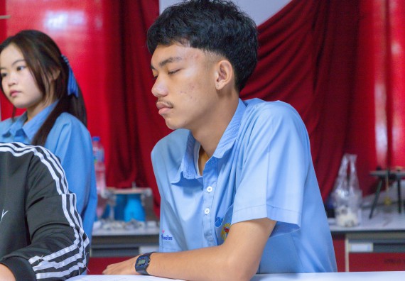 ภาพกิจกรรม  คณะวิทยาศาสตร์และเทคโนโลยี มหาวิทยาลัยราชภัฏกำแพงเพชร ร่วมกับโครงการห้องเรียนพิเศษ โรงเรียนตากพิทยาคม จัดกิจกรรมสร้างเสริมทักษะกระบวนการทางวิทยาศาสตร์สู่มาตรฐานสากล