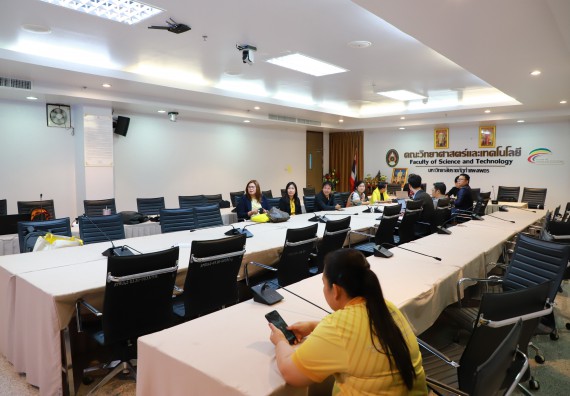 ภาพกิจกรรม  หลักสูตรครุศาสตรบัณฑิต สาขาวิชาวิทยาศาสตร์ศึกษา คณะวิทยาศาสตร์และเทคโนโลยี มหาวิทยาลัยราชภัฏกำแพงเพชร จัดกิจกรรมตรวจประเมินคุณภาพการศึกษาภายใน ระดับหลักสูตร ตามเกณฑ์ AUN-QA สาขาวิชาวิทยาศาสตร์ศึกษา