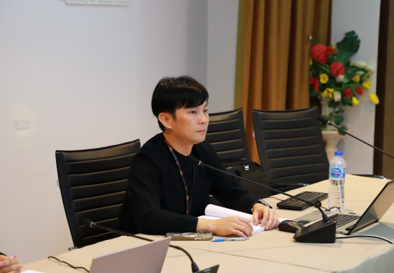 ภาพกิจกรรม  หลักสูตรครุศาสตรบัณฑิต สาขาวิชาวิทยาศาสตร์ศึกษา คณะวิทยาศาสตร์และเทคโนโลยี มหาวิทยาลัยราชภัฏกำแพงเพชร จัดกิจกรรมตรวจประเมินคุณภาพการศึกษาภายใน ระดับหลักสูตร ตามเกณฑ์ AUN-QA สาขาวิชาวิทยาศาสตร์ศึกษา