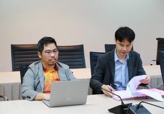 ภาพกิจกรรม  หลักสูตรครุศาสตรบัณฑิต สาขาวิชาวิทยาศาสตร์ศึกษา คณะวิทยาศาสตร์และเทคโนโลยี มหาวิทยาลัยราชภัฏกำแพงเพชร จัดกิจกรรมตรวจประเมินคุณภาพการศึกษาภายใน ระดับหลักสูตร ตามเกณฑ์ AUN-QA สาขาวิชาวิทยาศาสตร์ศึกษา