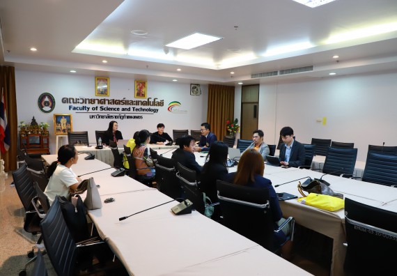 ภาพกิจกรรม  หลักสูตรครุศาสตรบัณฑิต สาขาวิชาวิทยาศาสตร์ศึกษา คณะวิทยาศาสตร์และเทคโนโลยี มหาวิทยาลัยราชภัฏกำแพงเพชร จัดกิจกรรมตรวจประเมินคุณภาพการศึกษาภายใน ระดับหลักสูตร ตามเกณฑ์ AUN-QA สาขาวิชาวิทยาศาสตร์ศึกษา