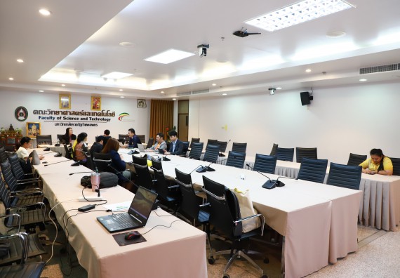 ภาพกิจกรรม  หลักสูตรครุศาสตรบัณฑิต สาขาวิชาวิทยาศาสตร์ศึกษา คณะวิทยาศาสตร์และเทคโนโลยี มหาวิทยาลัยราชภัฏกำแพงเพชร จัดกิจกรรมตรวจประเมินคุณภาพการศึกษาภายใน ระดับหลักสูตร ตามเกณฑ์ AUN-QA สาขาวิชาวิทยาศาสตร์ศึกษา