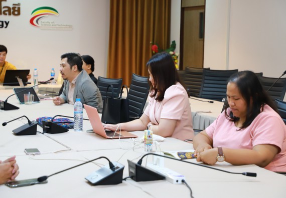 ภาพกิจกรรม  หลักสูตรครุศาสตรบัณฑิต สาขาวิชาวิทยาศาสตร์ศึกษา คณะวิทยาศาสตร์และเทคโนโลยี มหาวิทยาลัยราชภัฏกำแพงเพชร จัดกิจกรรมตรวจประเมินคุณภาพการศึกษาภายใน ระดับหลักสูตร ตามเกณฑ์ AUN-QA สาขาวิชาวิทยาศาสตร์ศึกษา