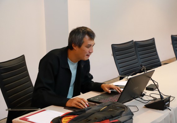 ภาพกิจกรรม  หลักสูตรครุศาสตรบัณฑิต สาขาวิชาวิทยาศาสตร์ศึกษา คณะวิทยาศาสตร์และเทคโนโลยี มหาวิทยาลัยราชภัฏกำแพงเพชร จัดกิจกรรมตรวจประเมินคุณภาพการศึกษาภายใน ระดับหลักสูตร ตามเกณฑ์ AUN-QA สาขาวิชาวิทยาศาสตร์ศึกษา