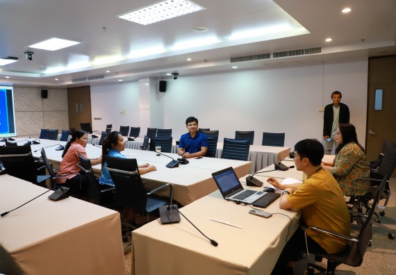 ภาพกิจกรรม  หลักสูตรครุศาสตรบัณฑิต สาขาวิชาวิทยาศาสตร์ศึกษา คณะวิทยาศาสตร์และเทคโนโลยี มหาวิทยาลัยราชภัฏกำแพงเพชร จัดกิจกรรมตรวจประเมินคุณภาพการศึกษาภายใน ระดับหลักสูตร ตามเกณฑ์ AUN-QA สาขาวิชาวิทยาศาสตร์ศึกษา