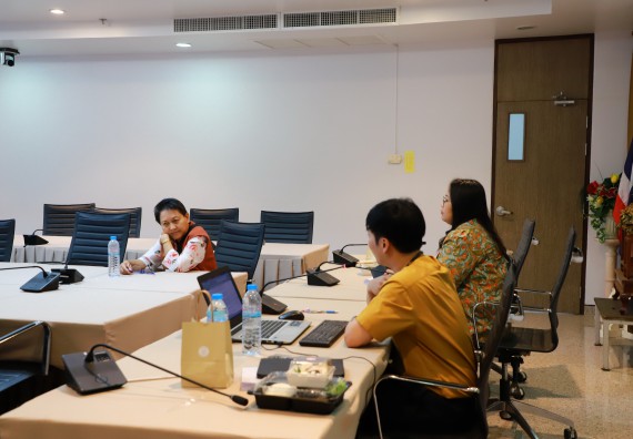 ภาพกิจกรรม  หลักสูตรครุศาสตรบัณฑิต สาขาวิชาวิทยาศาสตร์ศึกษา คณะวิทยาศาสตร์และเทคโนโลยี มหาวิทยาลัยราชภัฏกำแพงเพชร จัดกิจกรรมตรวจประเมินคุณภาพการศึกษาภายใน ระดับหลักสูตร ตามเกณฑ์ AUN-QA สาขาวิชาวิทยาศาสตร์ศึกษา