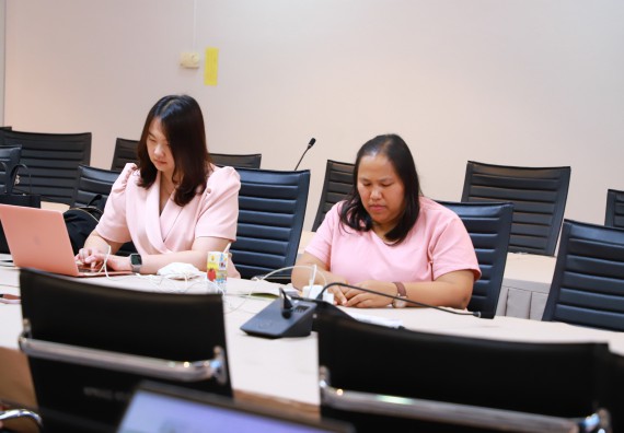 ภาพกิจกรรม  หลักสูตรครุศาสตรบัณฑิต สาขาวิชาวิทยาศาสตร์ศึกษา คณะวิทยาศาสตร์และเทคโนโลยี มหาวิทยาลัยราชภัฏกำแพงเพชร จัดกิจกรรมตรวจประเมินคุณภาพการศึกษาภายใน ระดับหลักสูตร ตามเกณฑ์ AUN-QA สาขาวิชาวิทยาศาสตร์ศึกษา