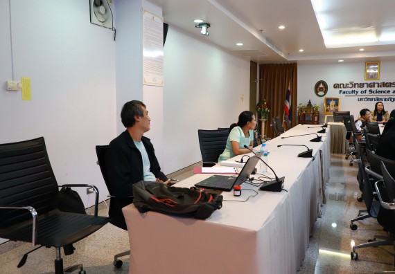 ภาพกิจกรรม  หลักสูตรครุศาสตรบัณฑิต สาขาวิชาวิทยาศาสตร์ศึกษา คณะวิทยาศาสตร์และเทคโนโลยี มหาวิทยาลัยราชภัฏกำแพงเพชร จัดกิจกรรมตรวจประเมินคุณภาพการศึกษาภายใน ระดับหลักสูตร ตามเกณฑ์ AUN-QA สาขาวิชาวิทยาศาสตร์ศึกษา