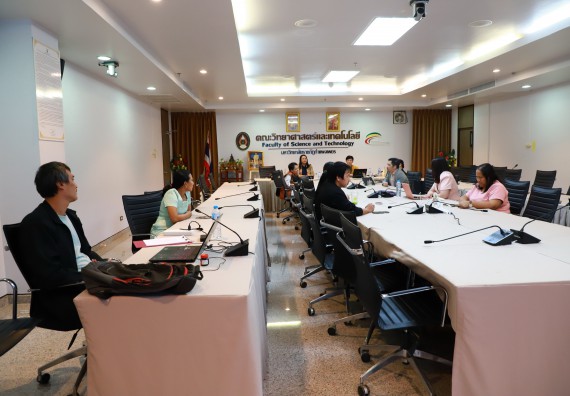 ภาพกิจกรรม  หลักสูตรครุศาสตรบัณฑิต สาขาวิชาวิทยาศาสตร์ศึกษา คณะวิทยาศาสตร์และเทคโนโลยี มหาวิทยาลัยราชภัฏกำแพงเพชร จัดกิจกรรมตรวจประเมินคุณภาพการศึกษาภายใน ระดับหลักสูตร ตามเกณฑ์ AUN-QA สาขาวิชาวิทยาศาสตร์ศึกษา