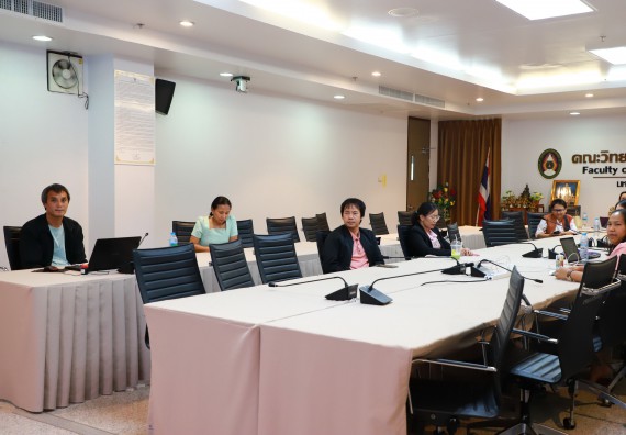 ภาพกิจกรรม  หลักสูตรครุศาสตรบัณฑิต สาขาวิชาวิทยาศาสตร์ศึกษา คณะวิทยาศาสตร์และเทคโนโลยี มหาวิทยาลัยราชภัฏกำแพงเพชร จัดกิจกรรมตรวจประเมินคุณภาพการศึกษาภายใน ระดับหลักสูตร ตามเกณฑ์ AUN-QA สาขาวิชาวิทยาศาสตร์ศึกษา