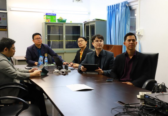 ภาพกิจกรรม  หลักสูตรวิทยาศาสตรบัณฑิต สาขาวิชาเทคโนโลยีสารสนเทศ คณะวิทยาศาสตร์และเทคโนโลยี มหาวิทยาลัยราชภัฏกำแพงเพชร จัดกิจกรรมตรวจประเมินคุณภาพการศึกษาภายในตามเกณฑ์ AUN-QA 