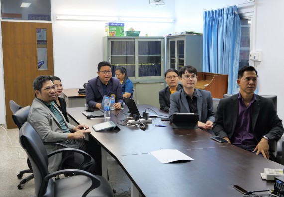 ภาพกิจกรรม  หลักสูตรวิทยาศาสตรบัณฑิต สาขาวิชาเทคโนโลยีสารสนเทศ คณะวิทยาศาสตร์และเทคโนโลยี มหาวิทยาลัยราชภัฏกำแพงเพชร จัดกิจกรรมตรวจประเมินคุณภาพการศึกษาภายในตามเกณฑ์ AUN-QA 