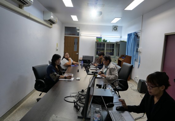 ภาพกิจกรรม  หลักสูตรวิทยาศาสตรบัณฑิต สาขาวิชาเทคโนโลยีสารสนเทศ คณะวิทยาศาสตร์และเทคโนโลยี มหาวิทยาลัยราชภัฏกำแพงเพชร จัดกิจกรรมตรวจประเมินคุณภาพการศึกษาภายในตามเกณฑ์ AUN-QA 