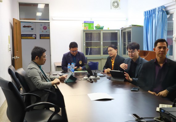 ภาพกิจกรรม  หลักสูตรวิทยาศาสตรบัณฑิต สาขาวิชาเทคโนโลยีสารสนเทศ คณะวิทยาศาสตร์และเทคโนโลยี มหาวิทยาลัยราชภัฏกำแพงเพชร จัดกิจกรรมตรวจประเมินคุณภาพการศึกษาภายในตามเกณฑ์ AUN-QA 