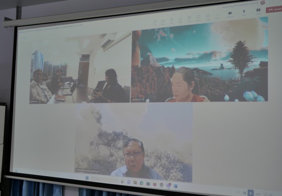 ภาพกิจกรรม  หลักสูตรวิทยาศาสตรบัณฑิต สาขาวิชาเทคโนโลยีสารสนเทศ คณะวิทยาศาสตร์และเทคโนโลยี มหาวิทยาลัยราชภัฏกำแพงเพชร จัดกิจกรรมตรวจประเมินคุณภาพการศึกษาภายในตามเกณฑ์ AUN-QA 