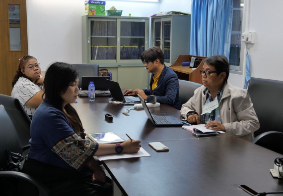 ภาพกิจกรรม  หลักสูตรวิทยาศาสตรบัณฑิต สาขาวิชาเทคโนโลยีสารสนเทศ คณะวิทยาศาสตร์และเทคโนโลยี มหาวิทยาลัยราชภัฏกำแพงเพชร จัดกิจกรรมตรวจประเมินคุณภาพการศึกษาภายในตามเกณฑ์ AUN-QA 