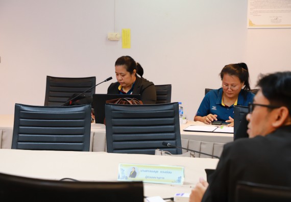 ภาพกิจกรรม  หลักสูตรวิทยาศาสตรบัณฑิต สาขาวิชาวิทยาศาสตร์และเทคโนโลยีสิ่งแวดล้อม คณะวิทยาศาสตร์และเทคโนโลยี มหาวิทยาลัยราชภัฏกำแพงเพชร จัดกิจกรรมตรวจประเมินคุณภาพการศึกษาภายในตามเกณฑ์ AUN-QA