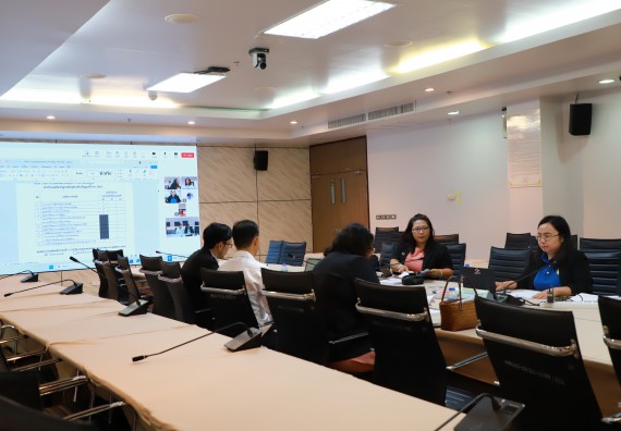 ภาพกิจกรรม  หลักสูตรวิทยาศาสตรบัณฑิต สาขาวิชาวิทยาศาสตร์และเทคโนโลยีสิ่งแวดล้อม คณะวิทยาศาสตร์และเทคโนโลยี มหาวิทยาลัยราชภัฏกำแพงเพชร จัดกิจกรรมตรวจประเมินคุณภาพการศึกษาภายในตามเกณฑ์ AUN-QA