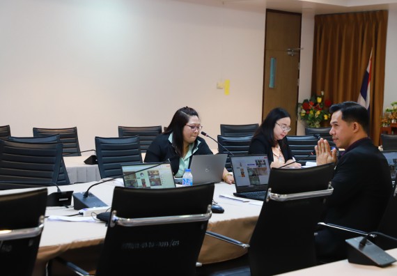 ภาพกิจกรรม  หลักสูตรวิทยาศาสตรบัณฑิต สาขาวิชาวิทยาศาสตร์และเทคโนโลยีสิ่งแวดล้อม คณะวิทยาศาสตร์และเทคโนโลยี มหาวิทยาลัยราชภัฏกำแพงเพชร จัดกิจกรรมตรวจประเมินคุณภาพการศึกษาภายในตามเกณฑ์ AUN-QA