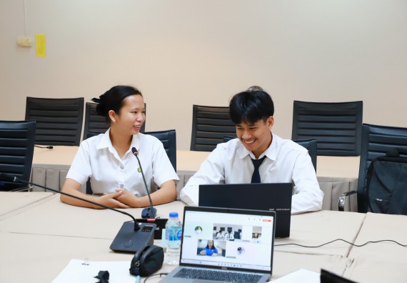 ภาพกิจกรรม  หลักสูตรวิทยาศาสตรบัณฑิต สาขาวิชาวิทยาศาสตร์และเทคโนโลยีสิ่งแวดล้อม คณะวิทยาศาสตร์และเทคโนโลยี มหาวิทยาลัยราชภัฏกำแพงเพชร จัดกิจกรรมตรวจประเมินคุณภาพการศึกษาภายในตามเกณฑ์ AUN-QA