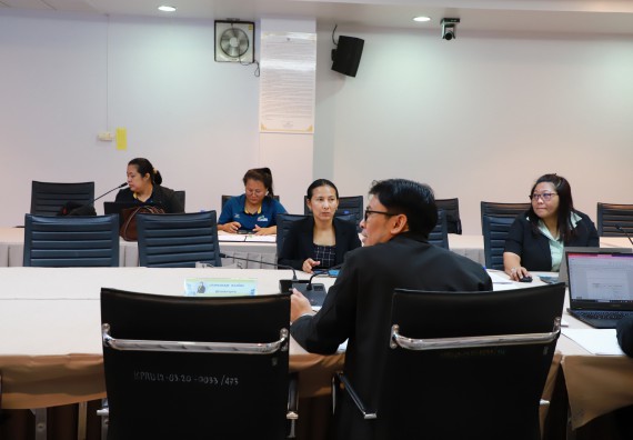 ภาพกิจกรรม  หลักสูตรวิทยาศาสตรบัณฑิต สาขาวิชาวิทยาศาสตร์และเทคโนโลยีสิ่งแวดล้อม คณะวิทยาศาสตร์และเทคโนโลยี มหาวิทยาลัยราชภัฏกำแพงเพชร จัดกิจกรรมตรวจประเมินคุณภาพการศึกษาภายในตามเกณฑ์ AUN-QA