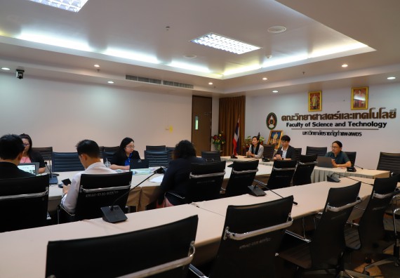 ภาพกิจกรรม  หลักสูตรวิทยาศาสตรบัณฑิต สาขาวิชาวิทยาศาสตร์และเทคโนโลยีสิ่งแวดล้อม คณะวิทยาศาสตร์และเทคโนโลยี มหาวิทยาลัยราชภัฏกำแพงเพชร จัดกิจกรรมตรวจประเมินคุณภาพการศึกษาภายในตามเกณฑ์ AUN-QA