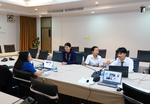 ภาพกิจกรรม  หลักสูตรวิทยาศาสตรบัณฑิต สาขาวิชาวิทยาศาสตร์และเทคโนโลยีสิ่งแวดล้อม คณะวิทยาศาสตร์และเทคโนโลยี มหาวิทยาลัยราชภัฏกำแพงเพชร จัดกิจกรรมตรวจประเมินคุณภาพการศึกษาภายในตามเกณฑ์ AUN-QA