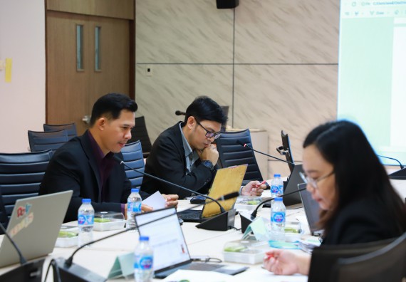 ภาพกิจกรรม  หลักสูตรวิทยาศาสตรบัณฑิต สาขาวิชาวิทยาศาสตร์และเทคโนโลยีสิ่งแวดล้อม คณะวิทยาศาสตร์และเทคโนโลยี มหาวิทยาลัยราชภัฏกำแพงเพชร จัดกิจกรรมตรวจประเมินคุณภาพการศึกษาภายในตามเกณฑ์ AUN-QA