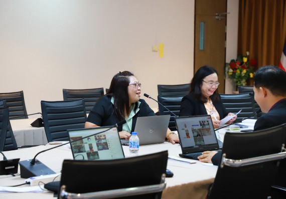 ภาพกิจกรรม  หลักสูตรวิทยาศาสตรบัณฑิต สาขาวิชาวิทยาศาสตร์และเทคโนโลยีสิ่งแวดล้อม คณะวิทยาศาสตร์และเทคโนโลยี มหาวิทยาลัยราชภัฏกำแพงเพชร จัดกิจกรรมตรวจประเมินคุณภาพการศึกษาภายในตามเกณฑ์ AUN-QA