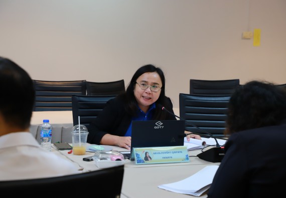 ภาพกิจกรรม  หลักสูตรวิทยาศาสตรบัณฑิต สาขาวิชาวิทยาศาสตร์และเทคโนโลยีสิ่งแวดล้อม คณะวิทยาศาสตร์และเทคโนโลยี มหาวิทยาลัยราชภัฏกำแพงเพชร จัดกิจกรรมตรวจประเมินคุณภาพการศึกษาภายในตามเกณฑ์ AUN-QA