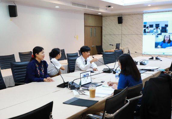 ภาพกิจกรรม  หลักสูตรวิทยาศาสตรบัณฑิต สาขาวิชาวิทยาศาสตร์และเทคโนโลยีสิ่งแวดล้อม คณะวิทยาศาสตร์และเทคโนโลยี มหาวิทยาลัยราชภัฏกำแพงเพชร จัดกิจกรรมตรวจประเมินคุณภาพการศึกษาภายในตามเกณฑ์ AUN-QA