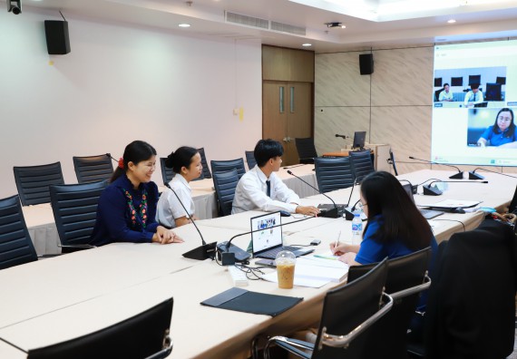 ภาพกิจกรรม  หลักสูตรวิทยาศาสตรบัณฑิต สาขาวิชาวิทยาศาสตร์และเทคโนโลยีสิ่งแวดล้อม คณะวิทยาศาสตร์และเทคโนโลยี มหาวิทยาลัยราชภัฏกำแพงเพชร จัดกิจกรรมตรวจประเมินคุณภาพการศึกษาภายในตามเกณฑ์ AUN-QA