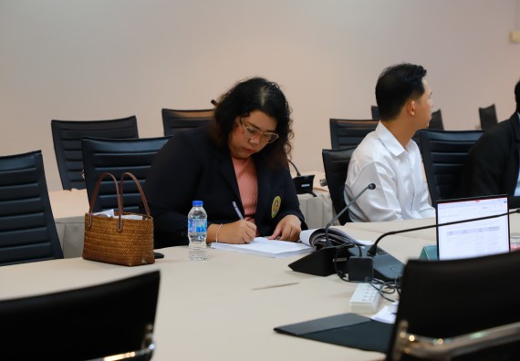 ภาพกิจกรรม  หลักสูตรวิทยาศาสตรบัณฑิต สาขาวิชาวิทยาศาสตร์และเทคโนโลยีสิ่งแวดล้อม คณะวิทยาศาสตร์และเทคโนโลยี มหาวิทยาลัยราชภัฏกำแพงเพชร จัดกิจกรรมตรวจประเมินคุณภาพการศึกษาภายในตามเกณฑ์ AUN-QA