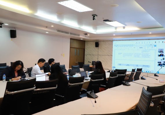 ภาพกิจกรรม  หลักสูตรวิทยาศาสตรบัณฑิต สาขาวิชาวิทยาศาสตร์และเทคโนโลยีสิ่งแวดล้อม คณะวิทยาศาสตร์และเทคโนโลยี มหาวิทยาลัยราชภัฏกำแพงเพชร จัดกิจกรรมตรวจประเมินคุณภาพการศึกษาภายในตามเกณฑ์ AUN-QA