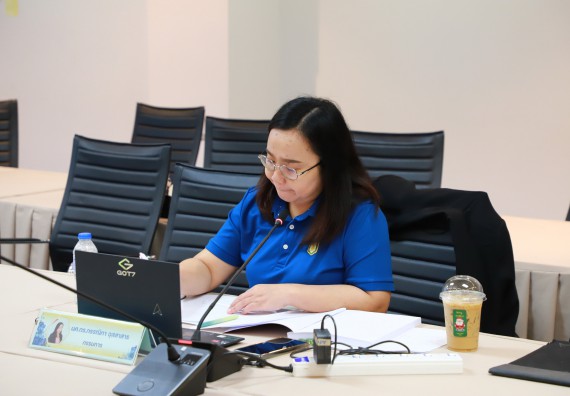 ภาพกิจกรรม  หลักสูตรวิทยาศาสตรบัณฑิต สาขาวิชาวิทยาศาสตร์และเทคโนโลยีสิ่งแวดล้อม คณะวิทยาศาสตร์และเทคโนโลยี มหาวิทยาลัยราชภัฏกำแพงเพชร จัดกิจกรรมตรวจประเมินคุณภาพการศึกษาภายในตามเกณฑ์ AUN-QA