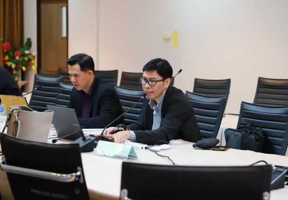 ภาพกิจกรรม  หลักสูตรวิทยาศาสตรบัณฑิต สาขาวิชาวิทยาศาสตร์และเทคโนโลยีสิ่งแวดล้อม คณะวิทยาศาสตร์และเทคโนโลยี มหาวิทยาลัยราชภัฏกำแพงเพชร จัดกิจกรรมตรวจประเมินคุณภาพการศึกษาภายในตามเกณฑ์ AUN-QA