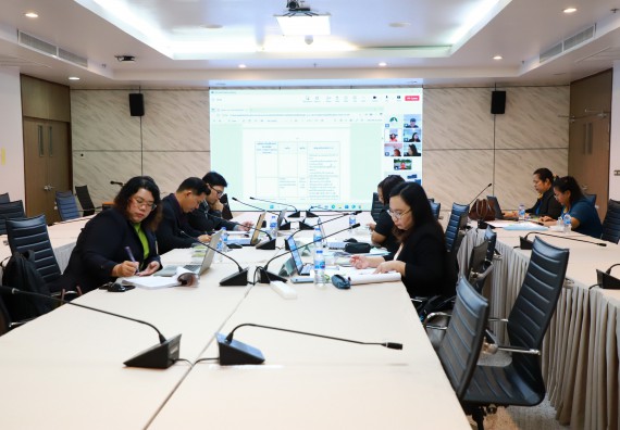 ภาพกิจกรรม  หลักสูตรวิทยาศาสตรบัณฑิต สาขาวิชาวิทยาศาสตร์และเทคโนโลยีสิ่งแวดล้อม คณะวิทยาศาสตร์และเทคโนโลยี มหาวิทยาลัยราชภัฏกำแพงเพชร จัดกิจกรรมตรวจประเมินคุณภาพการศึกษาภายในตามเกณฑ์ AUN-QA