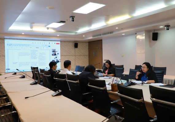 ภาพกิจกรรม  หลักสูตรวิทยาศาสตรบัณฑิต สาขาวิชาวิทยาศาสตร์และเทคโนโลยีสิ่งแวดล้อม คณะวิทยาศาสตร์และเทคโนโลยี มหาวิทยาลัยราชภัฏกำแพงเพชร จัดกิจกรรมตรวจประเมินคุณภาพการศึกษาภายในตามเกณฑ์ AUN-QA