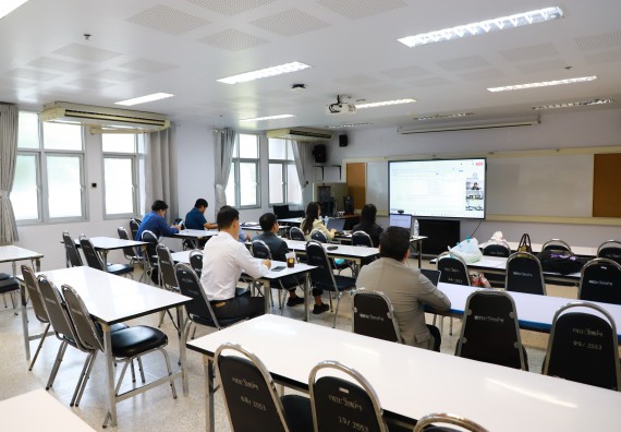 ภาพกิจกรรม  หลักสูตรวิทยาศาสตรบัณฑิต สาขาวิชานวัตกรรมและธุรกิจอาหาร คณะวิทยาศาสตร์และเทคโนโลยี มหาวิทยาลัยราชภัฏกำแพงเพชร จัดกิจกรรมตรวจประเมินคุณภาพการศึกษาภายในตามเกณฑ์ AUN-QA