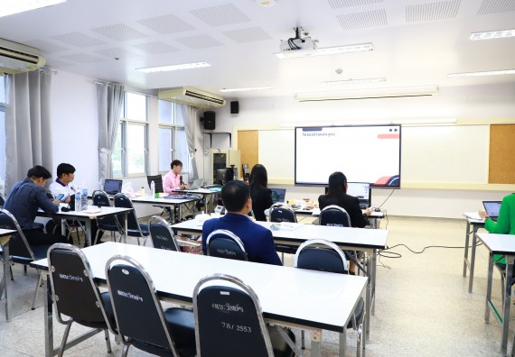 ภาพกิจกรรม  หลักสูตรวิทยาศาสตรบัณฑิต สาขาวิชานวัตกรรมและธุรกิจอาหาร คณะวิทยาศาสตร์และเทคโนโลยี มหาวิทยาลัยราชภัฏกำแพงเพชร จัดกิจกรรมตรวจประเมินคุณภาพการศึกษาภายในตามเกณฑ์ AUN-QA